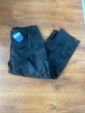 Men's Black Portwest Rain Trousers
